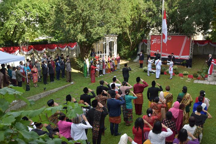 Indonesian Nationals in Austria Celebrates Indonesian Independence Day