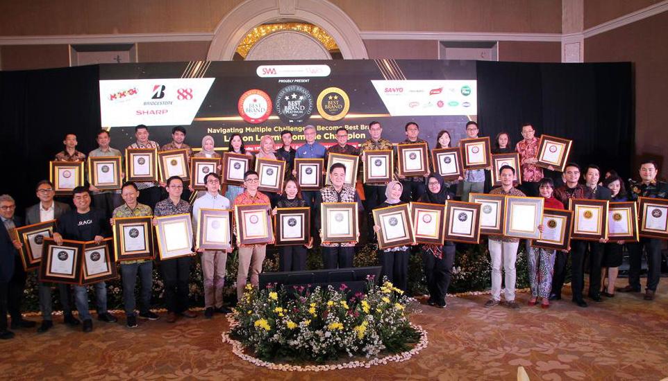 Majalah SWA dan MARS Kembali Gelar Indonesia Best Brand Award 2023